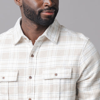 Organic Flannel Double Pocket Shirt