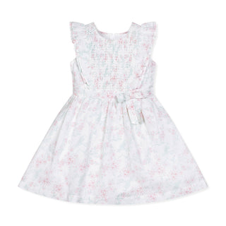 Smocked Flutter Sleeve Dress - Baby