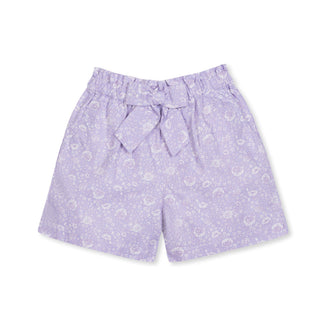 Linen Pull-On Paperbag Shorts - Baby