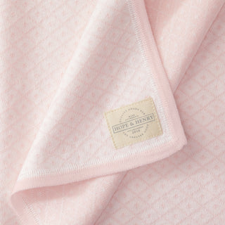 Ruffle Sweater Romper & Jacquard Blanket Gift Set