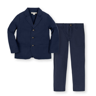 Seersucker Suit Jacket & Pant Gift Set - Baby