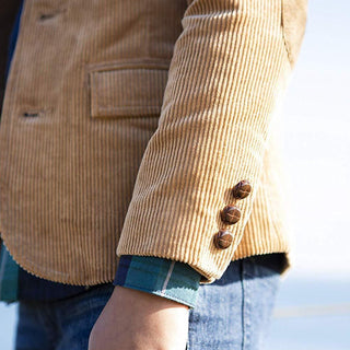 Corduroy Blazer with Elbow Patches - Hope & Henry Boy