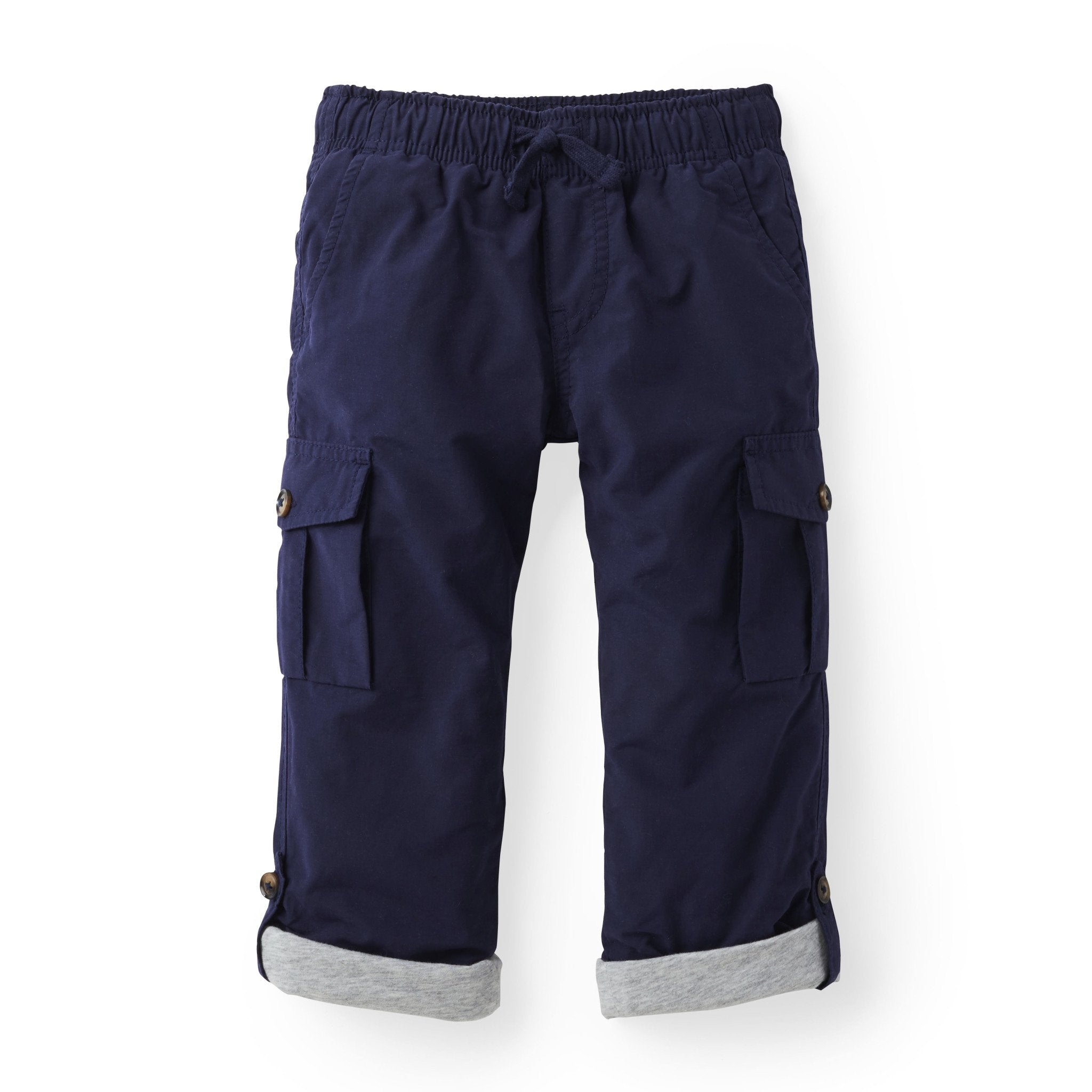 Lined Pull-On Cargo Pants
