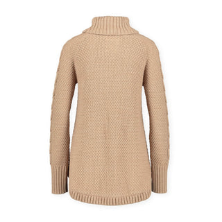 Chunky Cable Knit Raglan Sweater - Hope & Henry Women