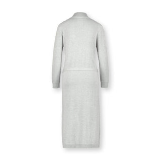 Mock Neck Sweater Dress with Button Detail - Hope & Henry Women