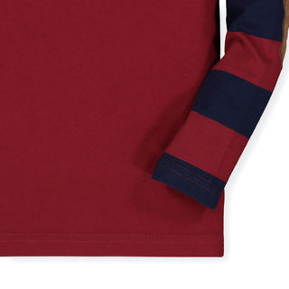 Long Sleeve Rugby Shirt - Hope & Henry Boy