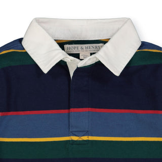 Long Sleeve Rugby Shirt - Hope & Henry Boy