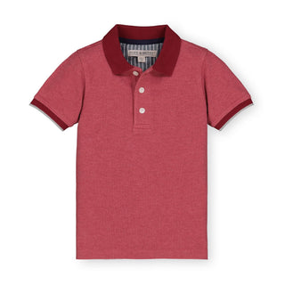 Short Sleeve Pique Polo - Hope & Henry Boy