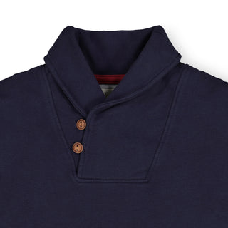 French Terry Shawl Collar Pullover - Hope & Henry Boy
