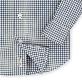 Stretch Poplin Button Down Shirt - Hope & Henry Boy