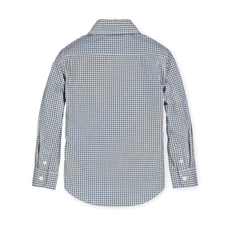 Stretch Poplin Button Down Shirt - Hope & Henry Boy