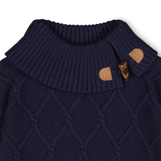Split Neck Sweater Cape - Hope & Henry Girl