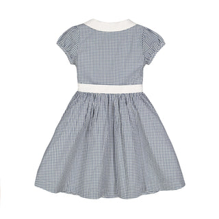 Button Front Dress with Collar and Sash - Hope & Henry Girl