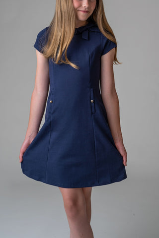 Ponte A-Line Dress - Hope & Henry Girl