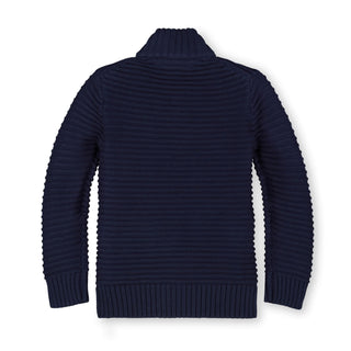 Full Zip Mock Neck Sweater - Hope & Henry Boy