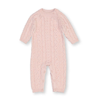 Cable Knit Sweater Romper - Hope & Henry Baby