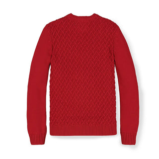 Herringbone Cable Sweater - Hope & Henry Men