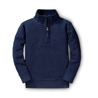 French Terry Half-Zip Pullover - Hope & Henry Boy