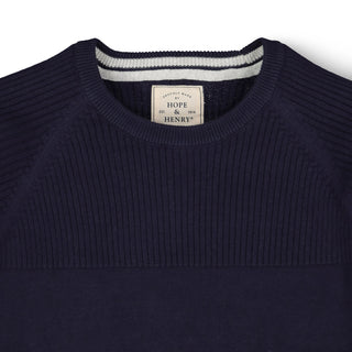 Rib Knit Sweater - Hope & Henry Men