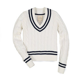 Hope & Henry Boys' V-Neck Cricket Sweater