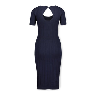 Fitted Cable Sweater Dress - Hope & Henry Women