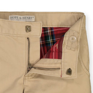 Lined Stretch Chino Pant - Hope & Henry Boy