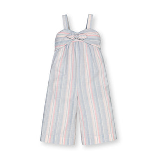 Bow Front Wide Leg Jumpsuit - Hope & Henry Girl