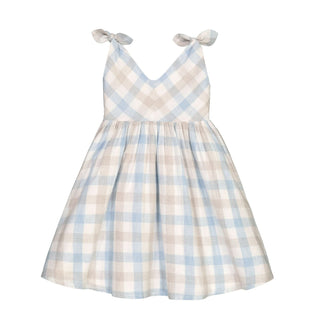 Bow Shoulder Swing Dress - Hope & Henry Girl