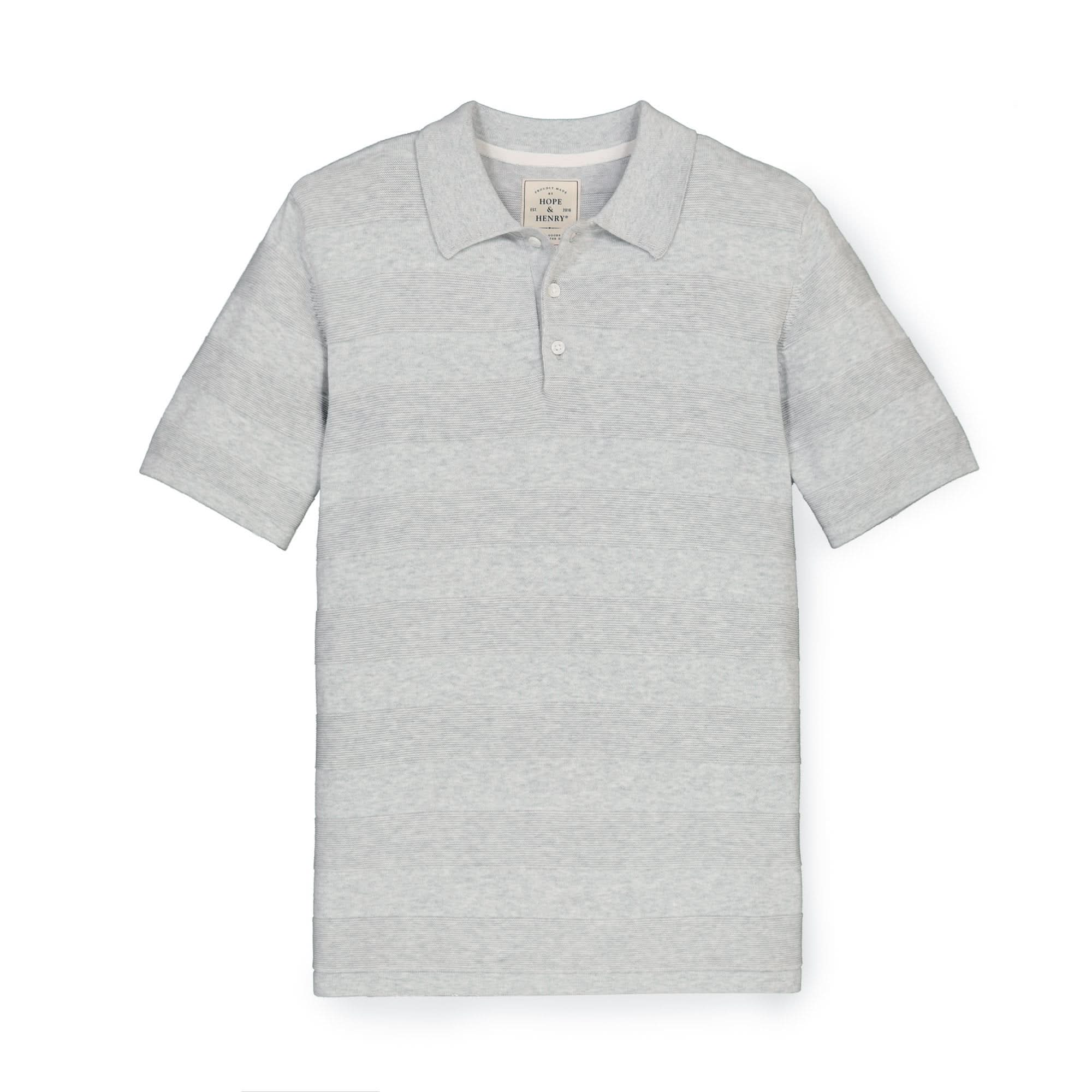 Short Sleeve Sweater Polo Hope Henry Men