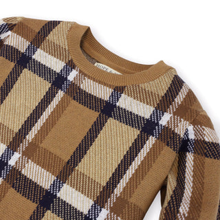 Crew Neck Pullover Sweater - Hope & Henry Boy