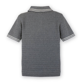 Short Sleeve Sweater Polo - Hope & Henry Boy