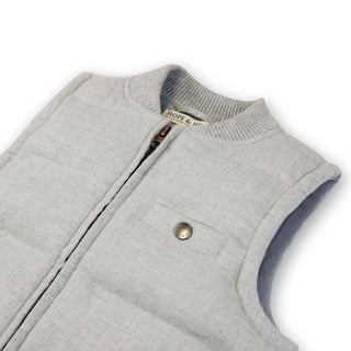 Quilted Flannel Puffer Vest - Hope & Henry Boy
