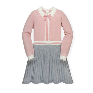 French Blocked Sweater Dress - Hope & Henry Girl