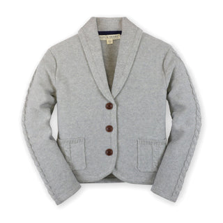 Cable Sweater Blazer - Hope & Henry Girl