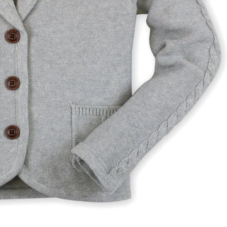 Cable Sweater Blazer - Hope & Henry Girl