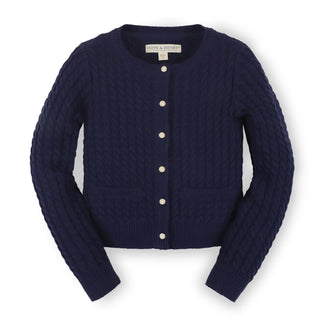 Classic Cable Cardigan - Hope & Henry Girl
