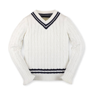 Ruffle Cuff Cricket Sweater - Hope & Henry Girl