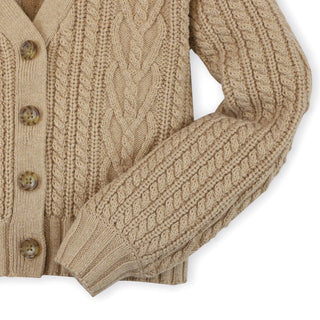 Chunky Cable Cardigan - Hope & Henry Girl