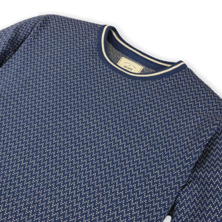 Fine Gauge Herringbone Sweater - Hope & Henry Men