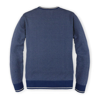 Fine Gauge Herringbone Sweater - Hope & Henry Men