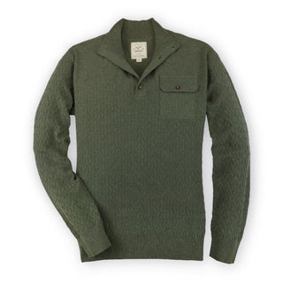 Mock Neck Sweater with Pocket - Hope & Henry Men