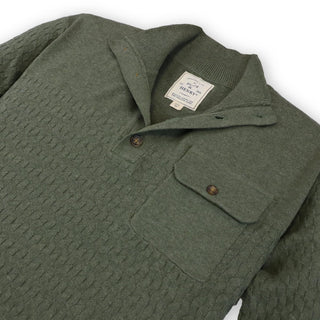 Mock Neck Sweater with Pocket - Hope & Henry Men