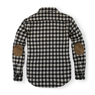 Flannel Shirt with Elbow Patches - Hope & Henry Boy