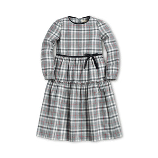 Tiered Flannel Dress - Hope & Henry Girl