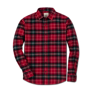 Brushed Flannel Button Down Shirt - Hope & Henry Men