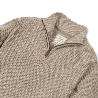 Half Zip Pullover Sweater - Hope & Henry Men