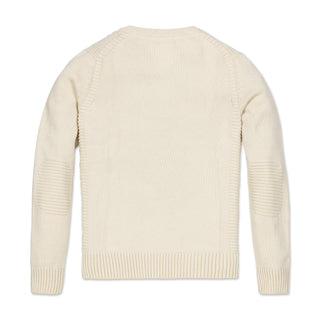 Henley Sweater with Rib Details - Hope & Henry Men