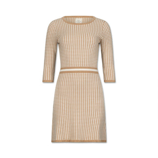 3/4 Sleeve Fit and Flare Sweater Dress - Hope & Henry Women