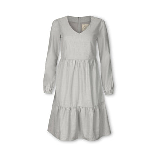 Tiered Flannel Dress - Hope & Henry Women