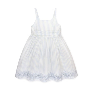 Special Sun Dress with Embroidered Hem - Hope & Henry Girl